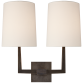 Бра Ojai Large Double Sconce BBL 2084BZ-L