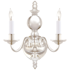 Бра George II Double Sconce CHD 1155CG/PN
