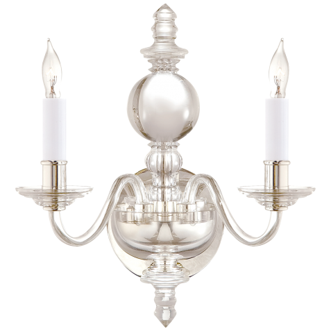 Бра George II Double Sconce CHD 1155CG/PN