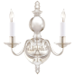 Бра George II Double Sconce CHD 1155CG/PN