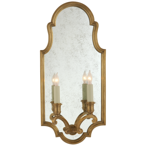 Бра Sussex Medium Framed Double Sconce CHD 1184AB