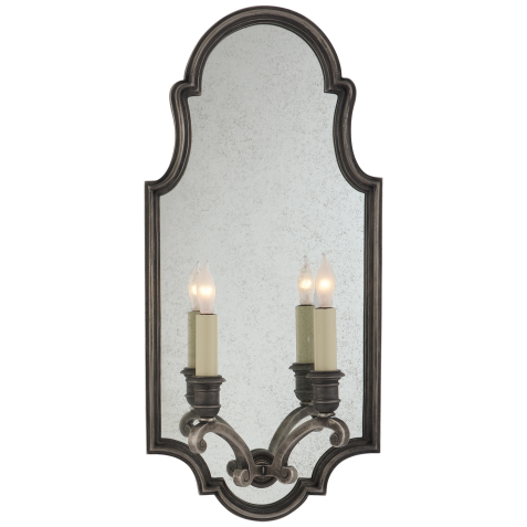 Бра Sussex Medium Framed Double Sconce CHD 1184SN
