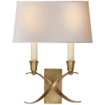 Бра Cross Bouillotte Small Sconce CHD 1190AB-NP