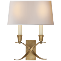 Бра Cross Bouillotte Small Sconce CHD 1190AB-NP
