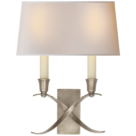 Бра Cross Bouillotte Small Sconce CHD 1190AN-NP