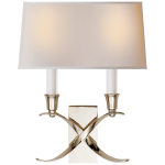 Бра Cross Bouillotte Small Sconce CHD 1190PN-NP