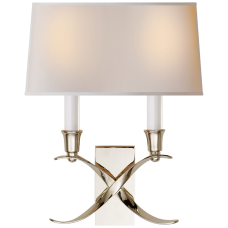 Бра Cross Bouillotte Small Sconce CHD 1190PN-NP