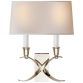 Бра Cross Bouillotte Small Sconce CHD 1190PN-NP
