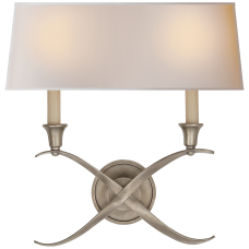 Бра Cross Bouillotte Large Sconce CHD 1191AN-NP