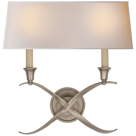 Бра Cross Bouillotte Large Sconce CHD 1191AN-NP
