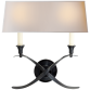 Бра Cross Bouillotte Large Sconce CHD 1191BZ-NP