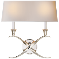 Бра Cross Bouillotte Large Sconce CHD 1191PN-NP