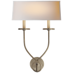 Бра Symmetric Twist Double Sconce CHD 1612AN-NP