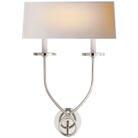 Бра Symmetric Twist Double Sconce CHD 1612PN-NP