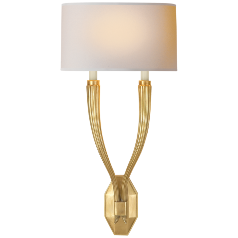 Бра Ruhlmann Double Sconce CHD 2461AB-NP