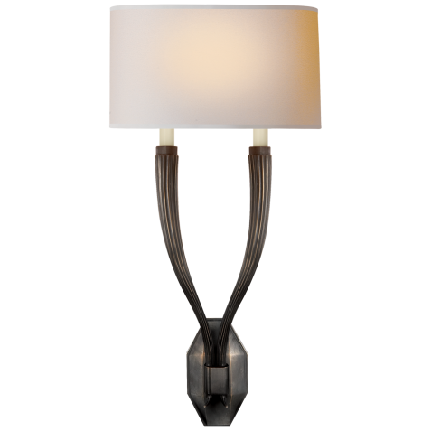 Бра Ruhlmann Double Sconce CHD 2461BZ-NP