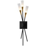 Бра Stellar Triple Tail Sconce CHD 2602BLK