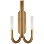 Бра Rousseau Double Wall Sconce KW 2283AB-SG