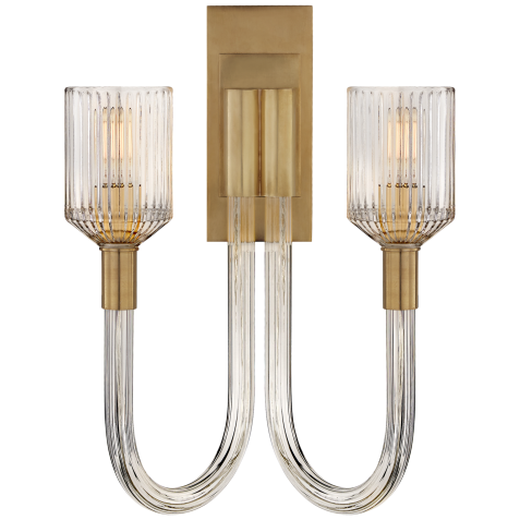 Бра Reverie Double Sconce KW 2404CRB/AB