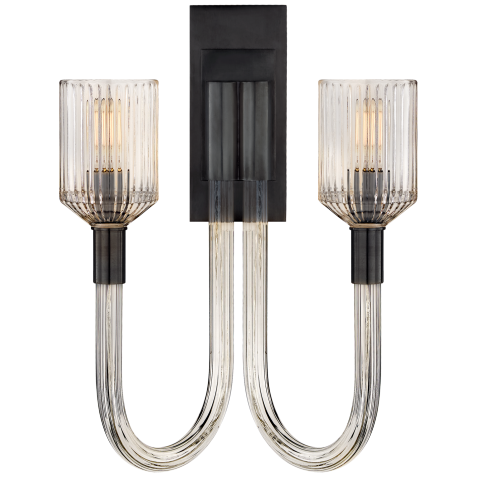 Бра Reverie Double Sconce KW 2404CRB/BZ