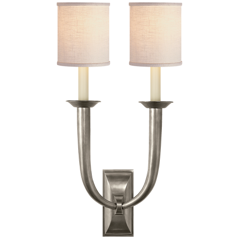 Бра French Deco Horn Double Sconce S 2021AN-L