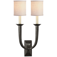 Бра French Deco Horn Double Sconce S 2021BZ-L
