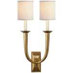 Бра French Deco Horn Double Sconce S 2021HAB-L