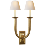 Бра French Deco Horn Double Sconce S 2021HAB-NP