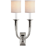 Бра French Deco Horn Double Sconce S 2021PN-L