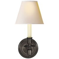 Бра French Single Sconce S 2110BZ-NP