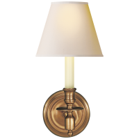 Бра French Single Sconce S 2110HAB-NP
