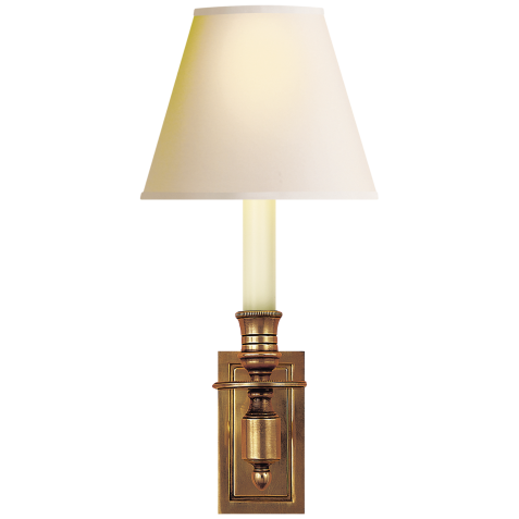Бра French Single Library Sconce S 2210HAB-NP