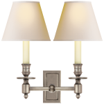 Бра French Double Library Sconce S 2212AN-NP