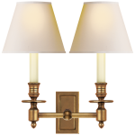 Бра French Double Library Sconce S 2212HAB-NP