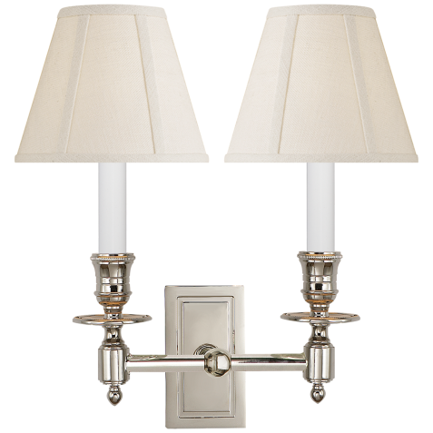 Бра French Double Library Sconce S 2212PN-L