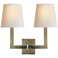 Бра Square Tube Double Sconce SL 2820AN-NP