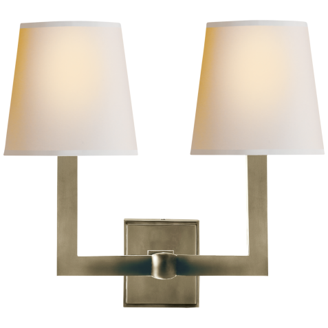Бра Square Tube Double Sconce SL 2820AN-NP