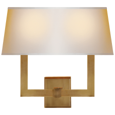 Бра Square Tube Double Sconce SL 2820HAB-NP2