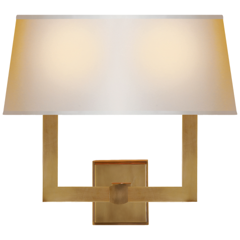 Бра Square Tube Double Sconce SL 2820HAB-NP2