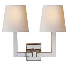 Бра Square Tube Double Sconce SL 2820PN-NP