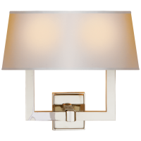 Бра Square Tube Double Sconce SL 2820PN-NP2