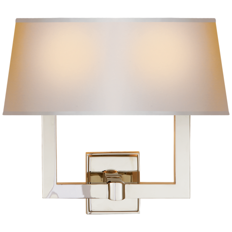 Бра Square Tube Double Sconce SL 2820PN-NP2