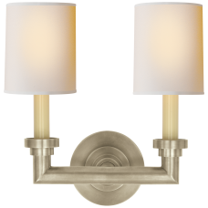 Бра Wilton Double Sconce SL 2846AN-NP