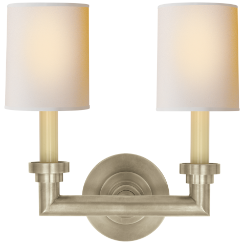 Бра Wilton Double Sconce SL 2846AN-NP