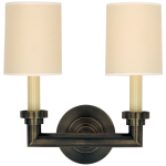 Бра Wilton Double Sconce SL 2846BZ-NP