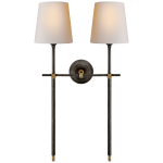 Бра Bryant Large Double Tail Sconce TOB 2025BZ/HAB-NP