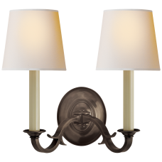 Бра Channing Double Sconce TOB 2121BZ-NP