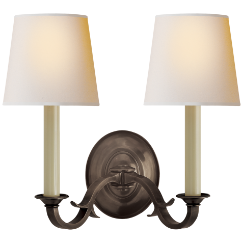 Бра Channing Double Sconce TOB 2121BZ-NP