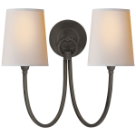 Бра Reed Double Sconce TOB 2126BZ-NP