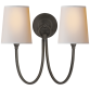 Бра Reed Double Sconce TOB 2126BZ-NP